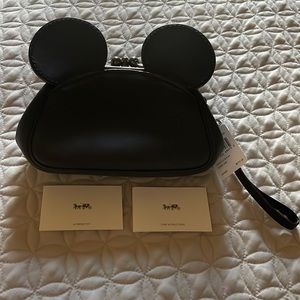 Coach Minnie Mouse Ears Clutch